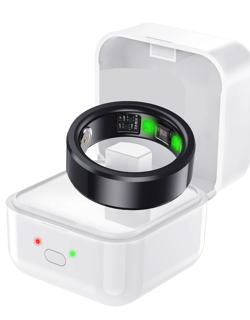 Load image into Gallery viewer, NEW Smart Ring Activity Tracker Blood Oxygen Blood Pressure Heart Rate Sleep Monitor Waterproof Heart Men Women Smart Finger
