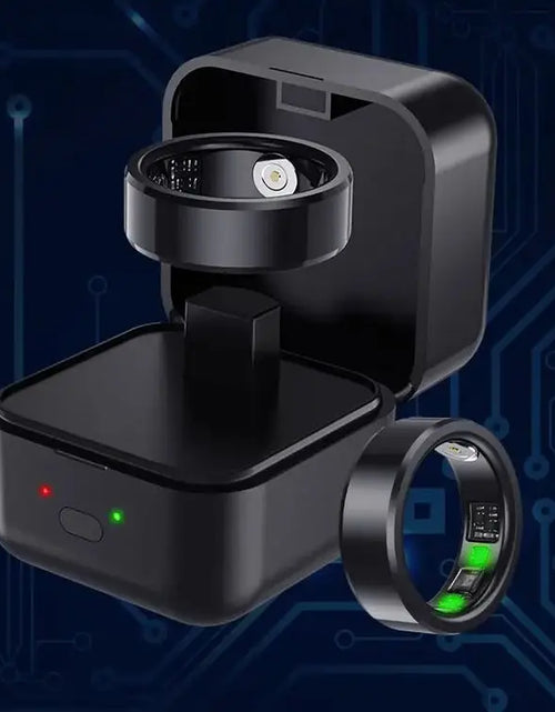 Load image into Gallery viewer, NEW Smart Ring Activity Tracker Blood Oxygen Blood Pressure Heart Rate Sleep Monitor Waterproof Heart Men Women Smart Finger
