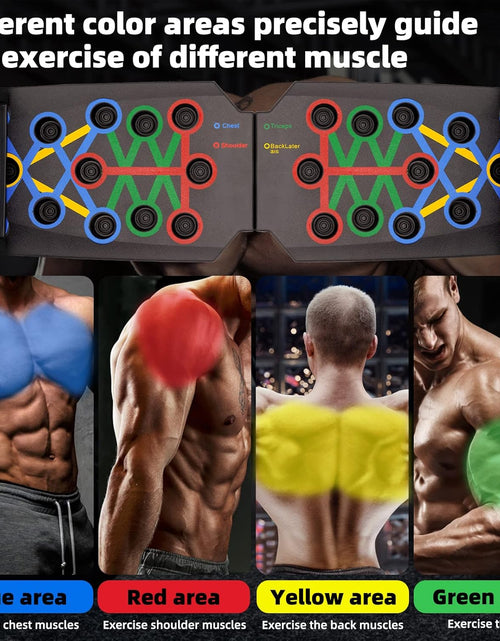 Load image into Gallery viewer, 28 in 1 Push up Rack Board System Fitness Workout Train Home Gym Exercise Stands
