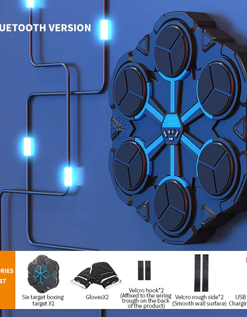 Load image into Gallery viewer, Smart Bluetooth Music Boxing Machine，Decompression,Fighting Fitness Home Boxing Wall Target Boxing Trainer Boxing Accessories
