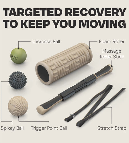 by Chris Hemsworth Recovery Kit, Targets Sore Muscles, 6-Piece Set with 3-Month  Membership