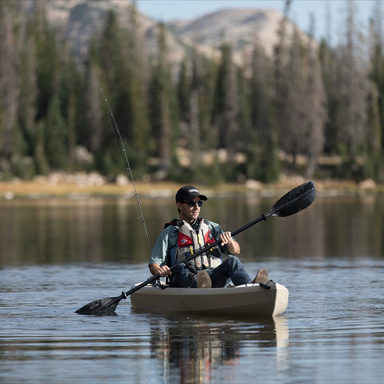 Tamarack Angler 10 Ft Fishing Kayak (Paddle Included), 90508