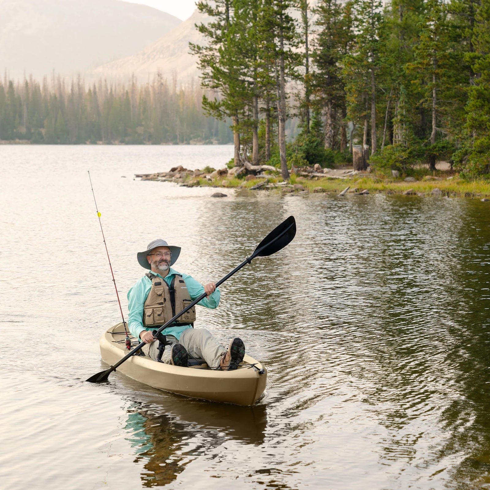 Tamarack Angler 10 Ft Fishing Kayak (Paddle Included), 90508