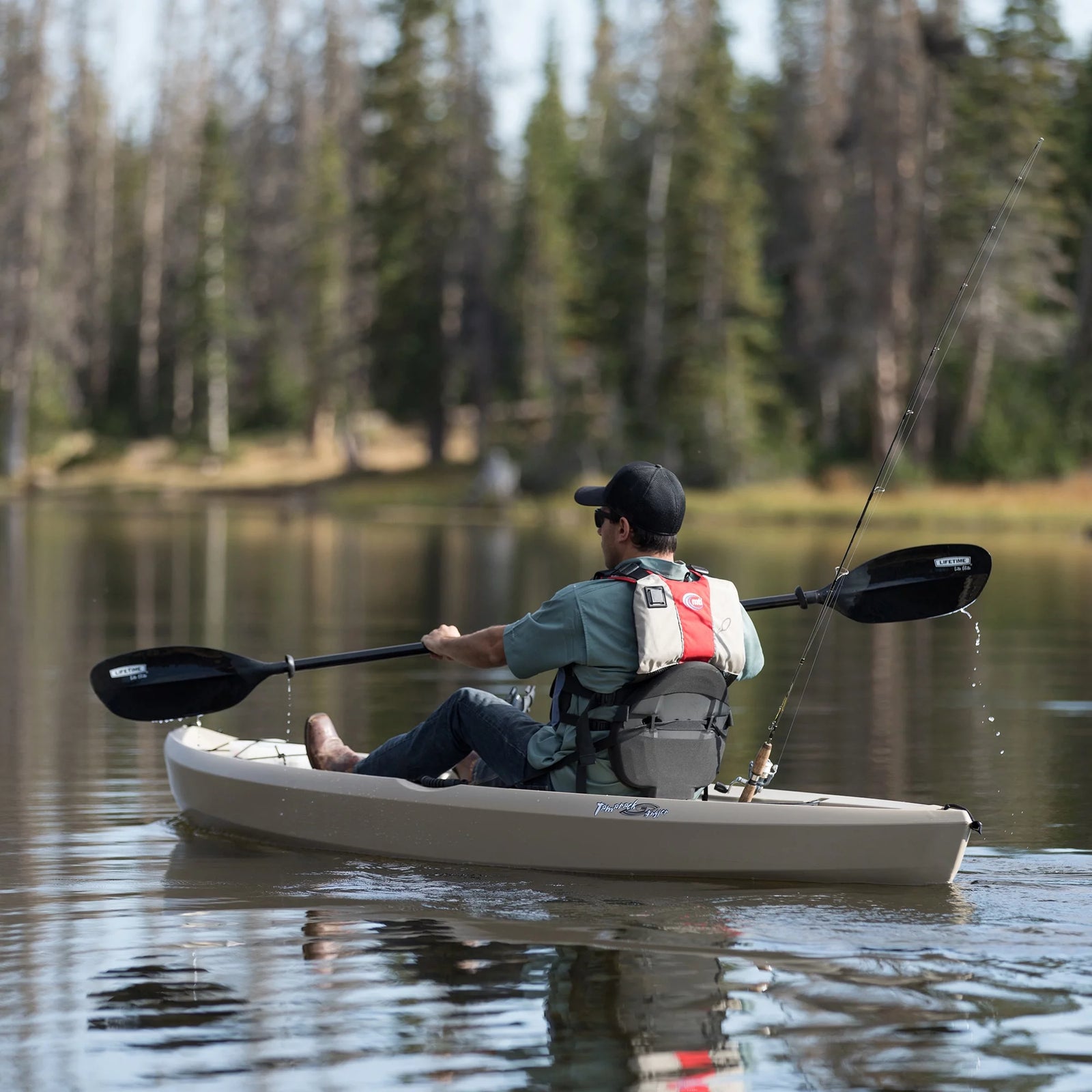 Tamarack Angler 10 Ft Fishing Kayak (Paddle Included), 90508