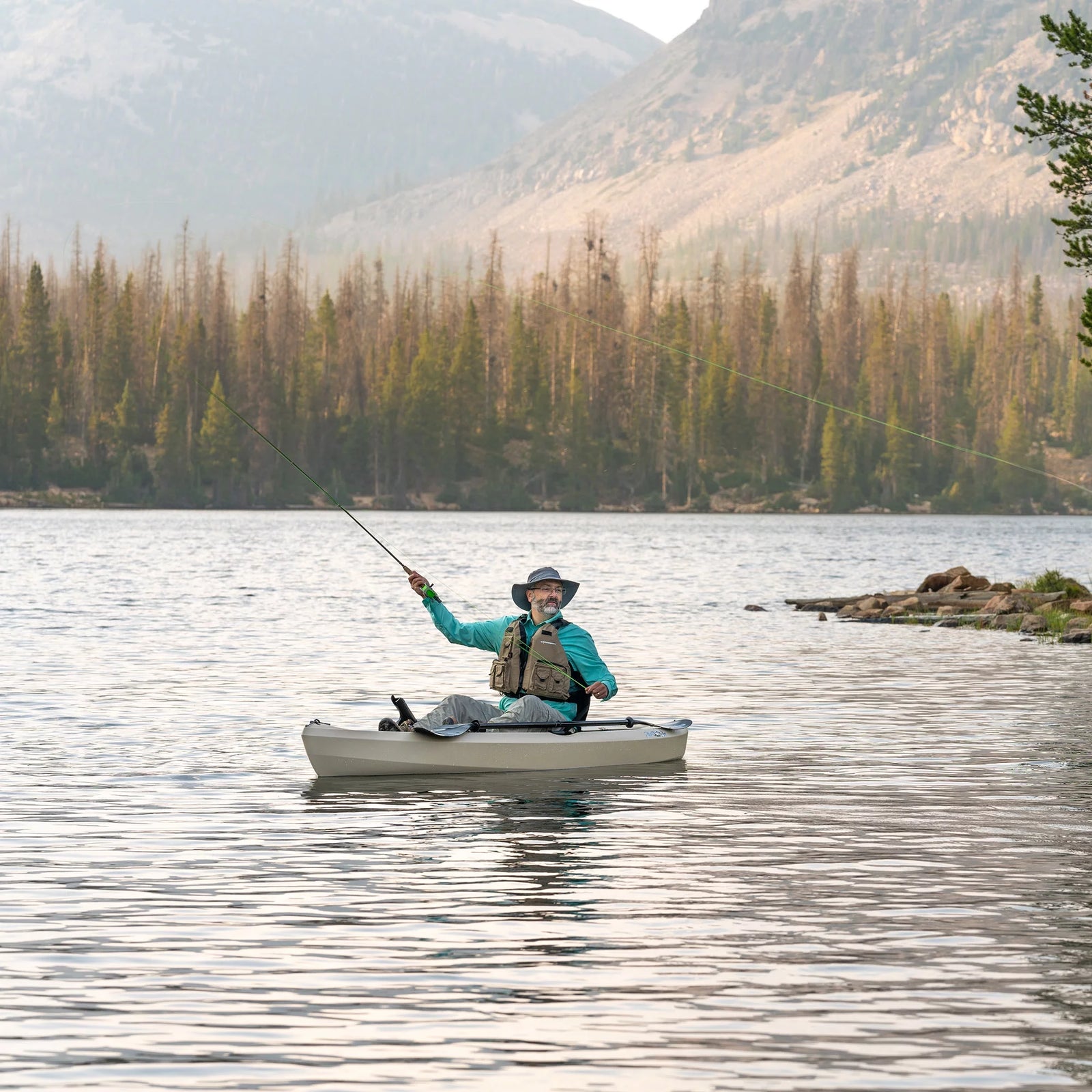 Tamarack Angler 10 Ft Fishing Kayak (Paddle Included), 90508