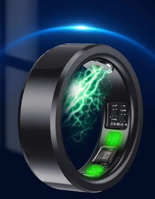 Load image into Gallery viewer, NEW Smart Ring Activity Tracker Blood Oxygen Blood Pressure Heart Rate Sleep Monitor Waterproof Heart Men Women Smart Finger
