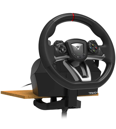 - Black, Xbox Series X/S and Multi-Platform, Overdrive, Wired Video Game Racing Wheel