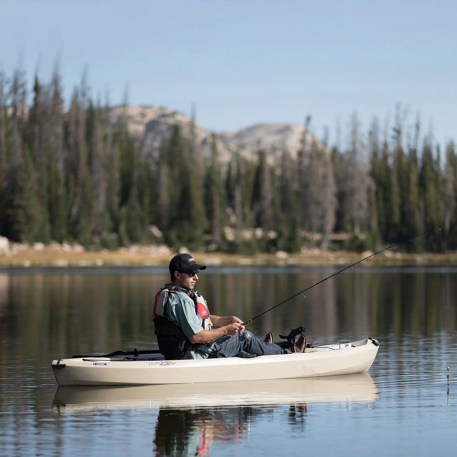 Tamarack Angler 10 Ft Fishing Kayak (Paddle Included), 90508