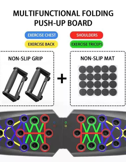 Load image into Gallery viewer, 28 in 1 Push up Rack Board System Fitness Workout Train Home Gym Exercise Stands
