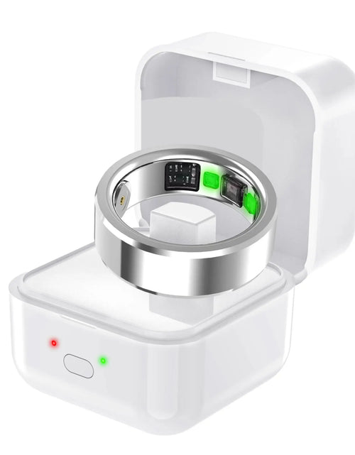 Load image into Gallery viewer, NEW Smart Ring Activity Tracker Blood Oxygen Blood Pressure Heart Rate Sleep Monitor Waterproof Heart Men Women Smart Finger
