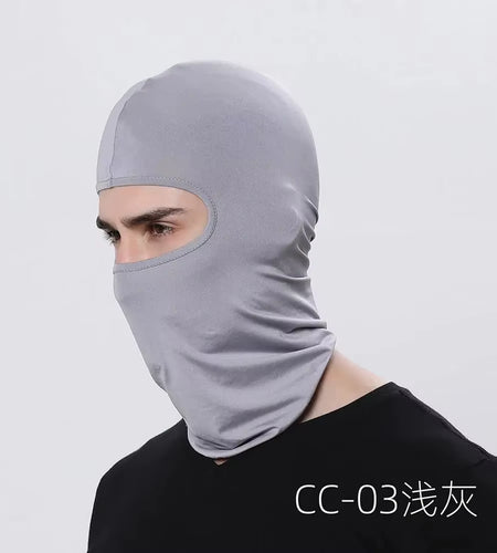 Balaclava Motorcycle Face Mask Moto Helmet Bandana Hood Ski Neck Full Face Mask Windproof Dustproof Face Shield Men'S Biker Mask