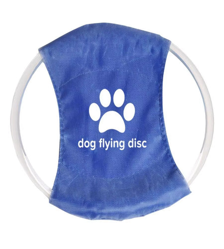Pet Supplies Dog Toys Glow in the Dark Flying Discs Trainning Interactive Game Throwing Catching Ring for Small Medium Large Dog
