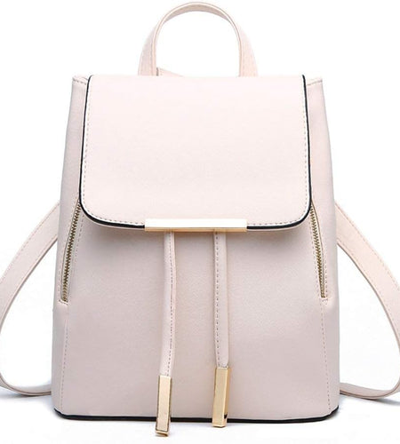 Womens Bag Backpack Purse PU Leather Zipper Bags Fashion Casual Rucksack Satchel and Handbag…