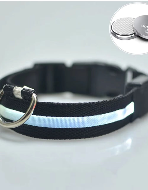Load image into Gallery viewer, Dog Luminouscollar Anti-Lost Glowing LED Light Pet Collar Collar for Small Medium Large Dogs Collars Leads Safety Necklace
