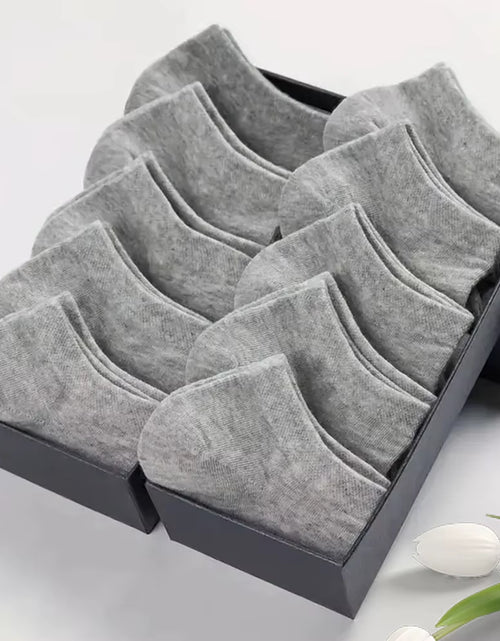 Load image into Gallery viewer, 10/20/30/40/50 Pairs of Breathable Deodorant Men&#39;S Low Cut Ankle Socks - Sweat Wicking and Comfortable Summer Wear
