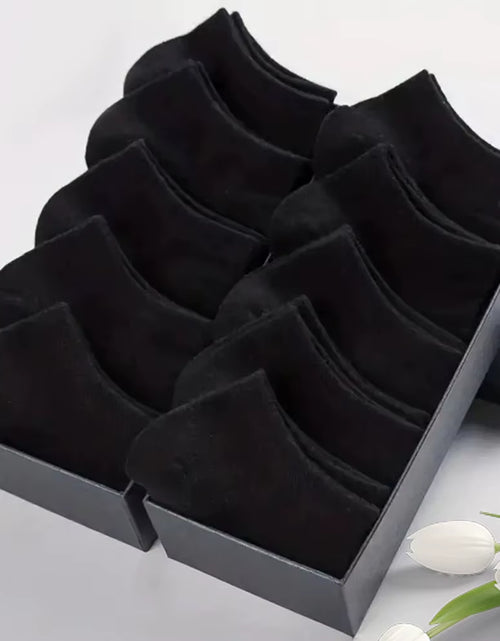 Load image into Gallery viewer, 10/20/30/40/50 Pairs of Breathable Deodorant Men&#39;S Low Cut Ankle Socks - Sweat Wicking and Comfortable Summer Wear
